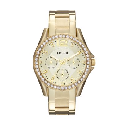 riley fossil watch