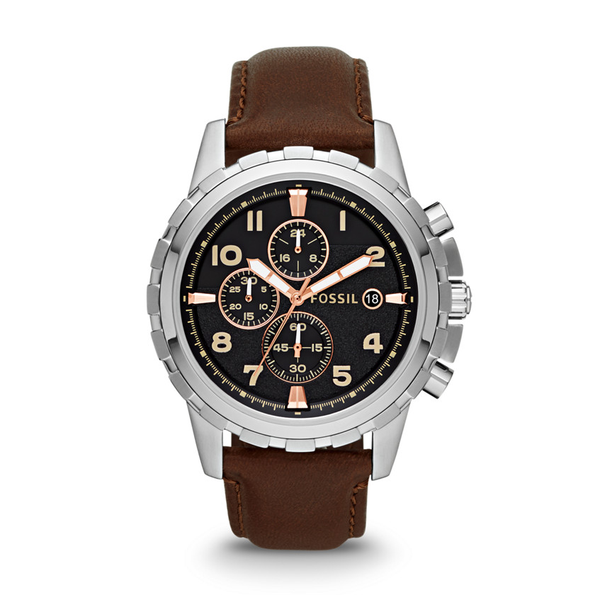 FS4828 - Dean Chronograph Leather Watch - Brown 115.00