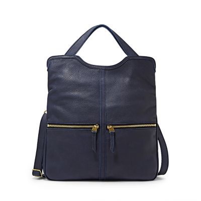 fossil evelyn medium tote